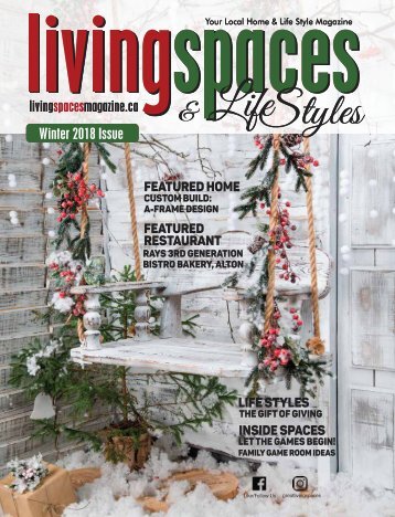 Winter 2018 Issue-LivingSpaces and Lifestyles Magazine