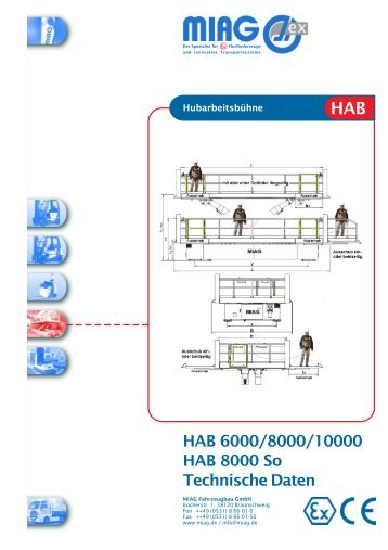 HAB 6000/8000/10000 HAB 8000 So ... - MIAG Fahrzeugbau GmbH