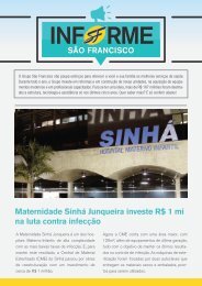 Informe São Francisco - Ed. 01