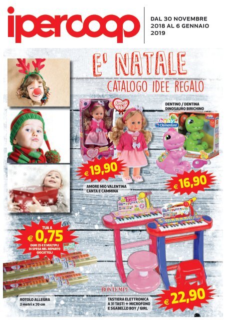 Catalogo Idee Regalo Ipercoop 30 Novembre 2018