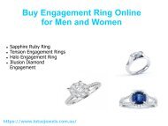 Buy Sapphire Ruby Ring Online for Men and Women 