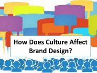 How Does Culture Affect Brand Design?