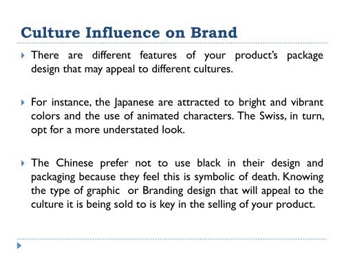 How Does Culture Affect Brand Design?