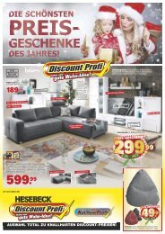 Die schönsten Preis-Geschenke des Jahres - Hesebeck Discount-Profi