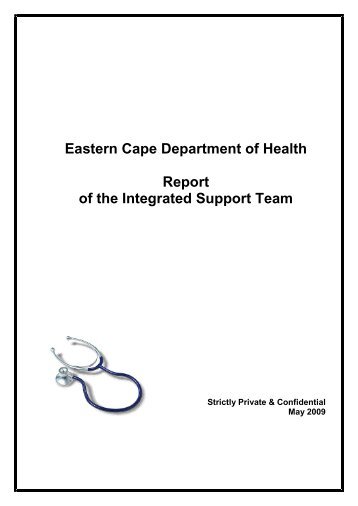 Eastern Cape Department of Health Report of the ... - Health-e