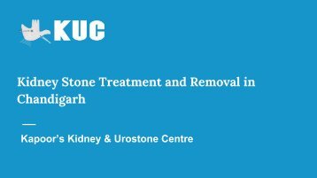 Best Kidney Stone Treatment in Chandigarh