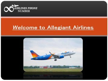 Allegiant Airlines Phone Number | Call Now +1-844-550-9444