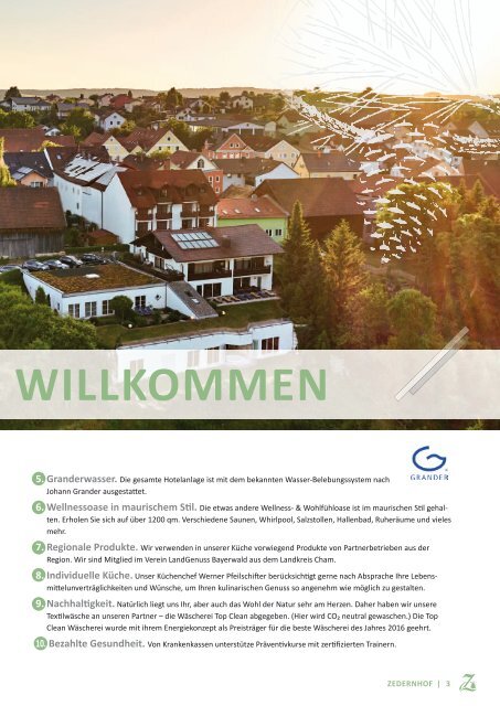 Zedernhof Broschüre 2019