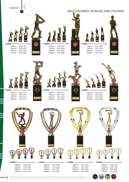 2019 Some Really Different Summer Trophies