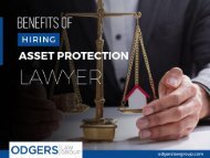 Benefits of Hiring an Asset Protection Attorney in San Diego 