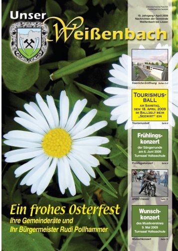 Gemeindezeitung 1/2009 - WeiÃƒÂŸenbach bei Liezen