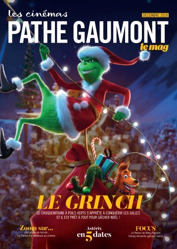 Les Cinémas Pathé Gaumont - Le mag - Décembre 2018