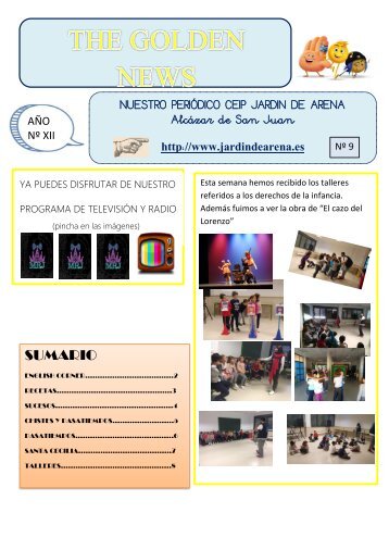 THE GOLDEN NEWS. Nº 09. 2018/2019  