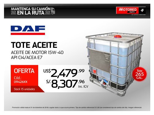 Catalogo de Ofertas Motored Parts