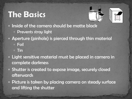 How Pinhole Camera Works