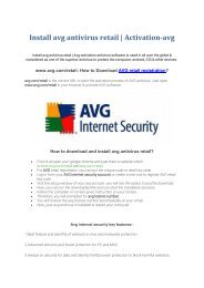 Install avg antivirus retail