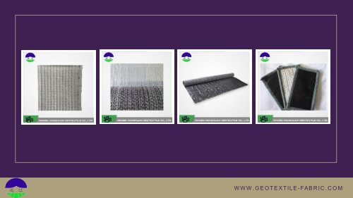 Geotextile Reinforcement Fabric Products