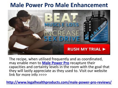 Male Power Pro Male Enhancement