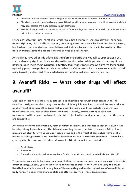 How does avanafil work Side effect,dosage,Risks &amp; Reveiws CAS 330784-47-9