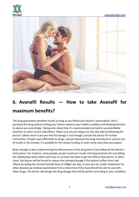 How does avanafil work Side effect,dosage,Risks &amp; Reveiws CAS 330784-47-9