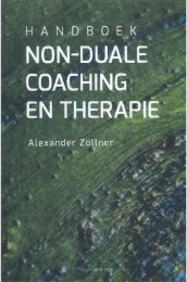 Zollner, Alexander - Handboek non-duale coaching en therapie