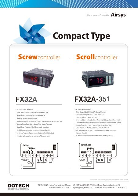 Airsys Compressor Controller