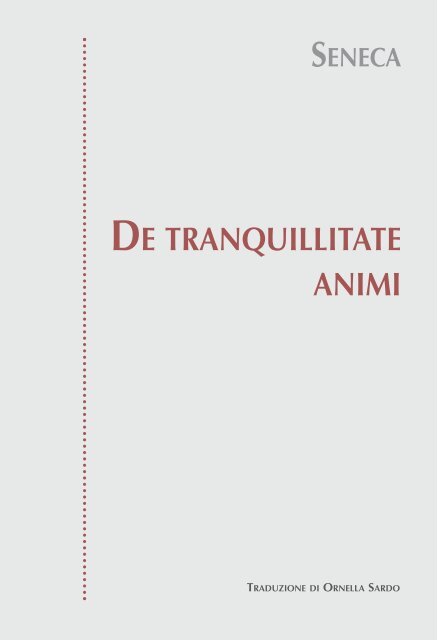 DE TRANQUILLITATE ANIMI