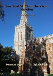 St Mary's December 2018 Parish Magazine