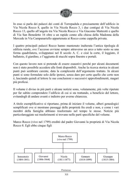 l&#039;insula casoriana dei Rocco di torrepadula  stampato