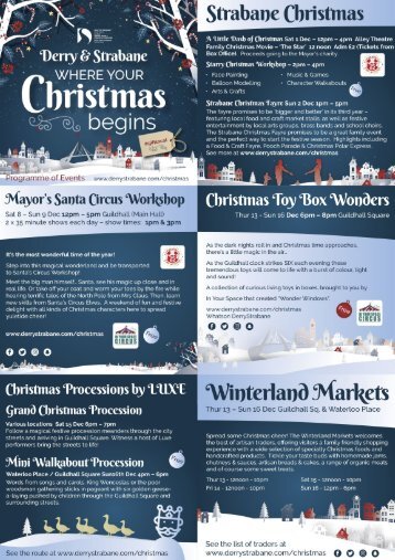 Derry& Strabane - Where your Christmas Begins 