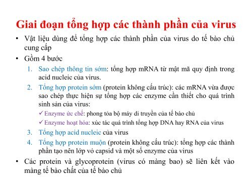 BÀI GIẢNG SINH HỌC VI SINH - BIỆN THỊ LAN THANH - TRƯỜNG ĐẠI HỌC NÔNG LÂM TP. HCM