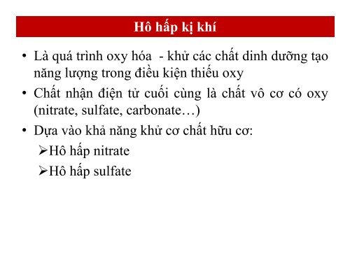 BÀI GIẢNG SINH HỌC VI SINH - BIỆN THỊ LAN THANH - TRƯỜNG ĐẠI HỌC NÔNG LÂM TP. HCM