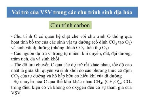 BÀI GIẢNG SINH HỌC VI SINH - BIỆN THỊ LAN THANH - TRƯỜNG ĐẠI HỌC NÔNG LÂM TP. HCM