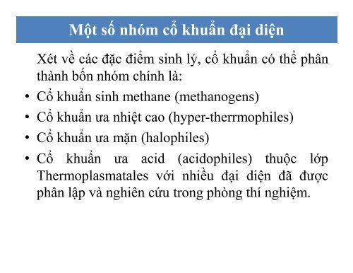 BÀI GIẢNG SINH HỌC VI SINH - BIỆN THỊ LAN THANH - TRƯỜNG ĐẠI HỌC NÔNG LÂM TP. HCM