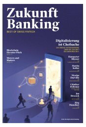 Zukunft Banking: Best-of Swiss Fintech