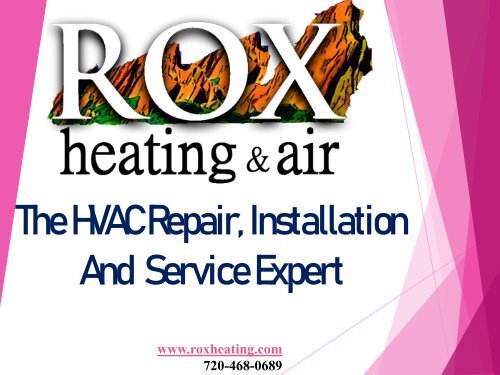 The HVAC Repair, Installation  And  Service Expert