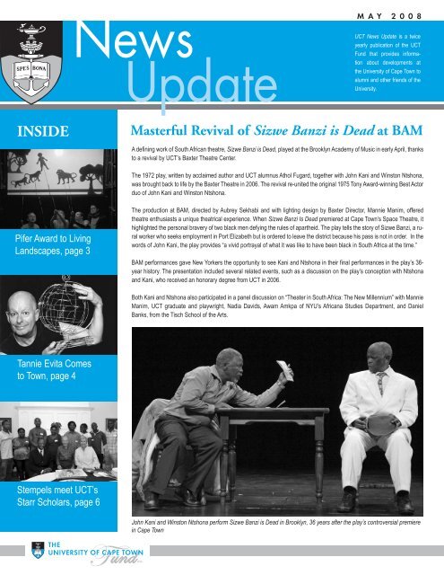 UCT News Update Update