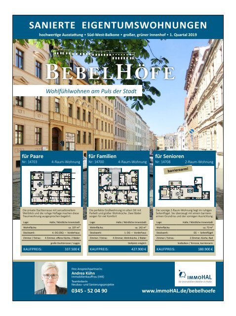 Hallesche Immobilienzeitung Ausgabe 79 Dezember/Januar 2018 immoHAL