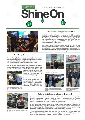 Shine On - Jewelultra Winter 2018 Newsletter