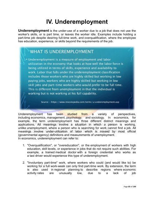 Hidden Unemployment