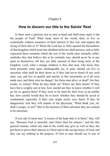 The Saints' Everlasting Rest - Richard Baxter