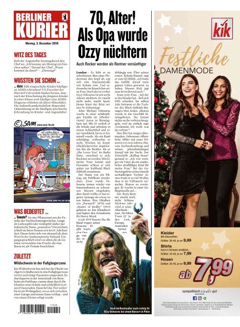 Berliner Kurier 03.12.2018