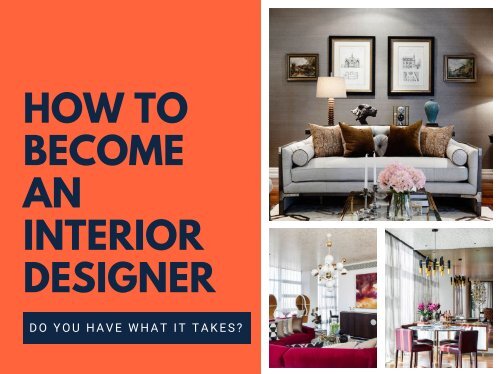 How To Become An Interior Designer