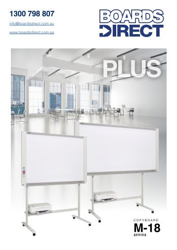 BOARDS DIRECT PLUS Copyboard Range Catalogue