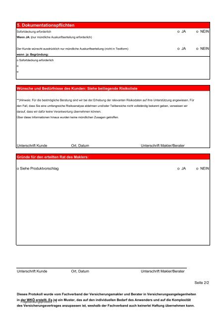 Jungmaklermappe & Gründungsleitfaden - Versicherungsmakler ...