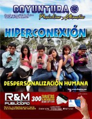 16 edición Revista Coyuntura septiembre 2018