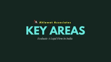 Key Areas To Evaluate A Legal Firm In India