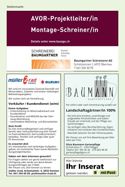 Barni-Post, KW 49, 5. Dezember 2018