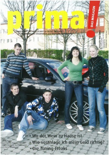 prima! Magazin - Ausgabe Mai 2008