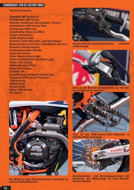 KTM Factory 2018